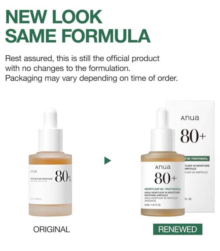 Anua Heartleaf 80 Moister Soothing Ampoul